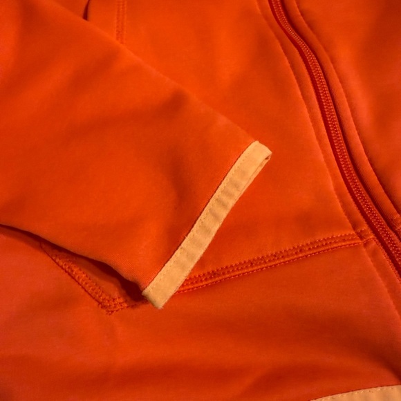 Nike Bright Orange Full-Zip Hoodie - Picture 3 of 11